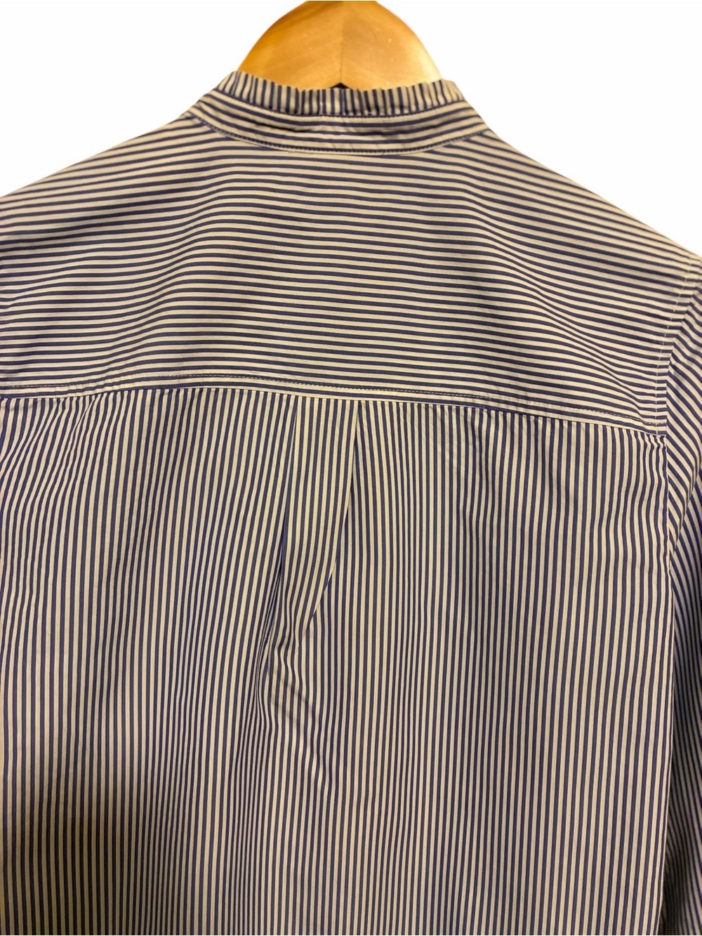 J Crew Ruffles Pinstripe Button Shirt - Picture 9 of 15